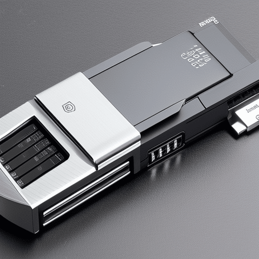 L comparison of a Ledger Nano S and a Trezor, emphasizing the hardware components and security features of each