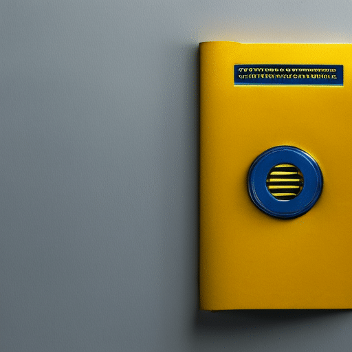 T yellow and blue ledger book with a glowing arrow pointing to the "configure"button