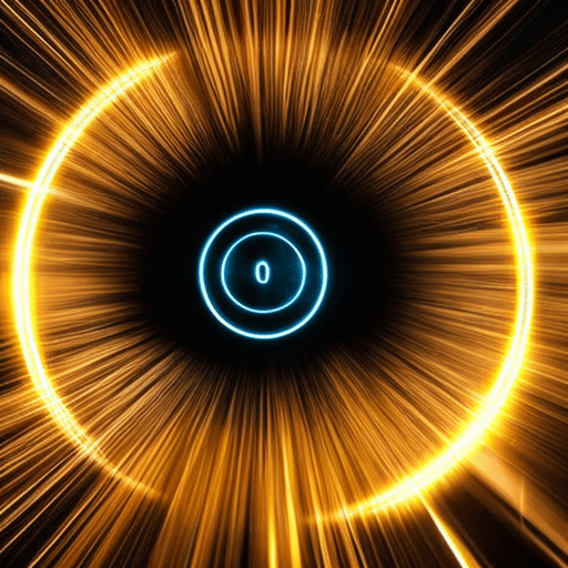 Ract, 3D image of a hand swiftly touching a glowing, illuminated button with sparks of electricity radiating outwards