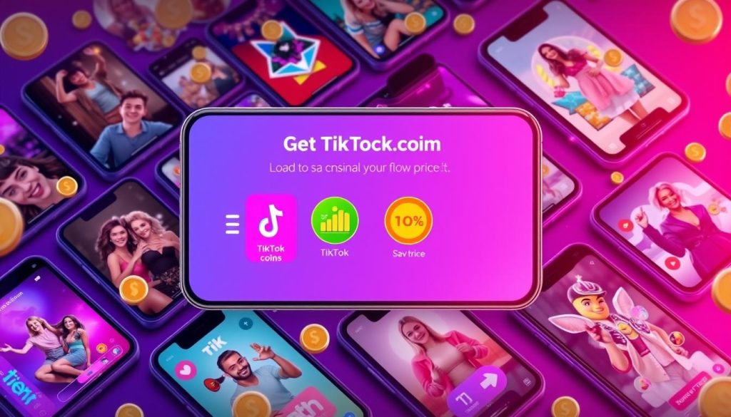 Recarga de monedas TikTok